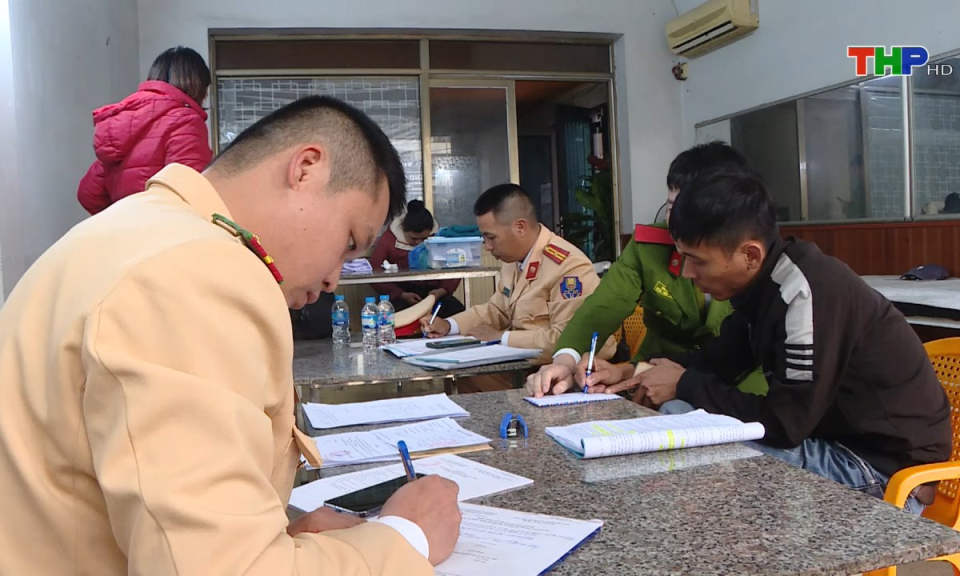 An toàn giao thông: Đẩy mạnh công tác kiểm tra, xử lý lái xe sử dụng các chất cấm