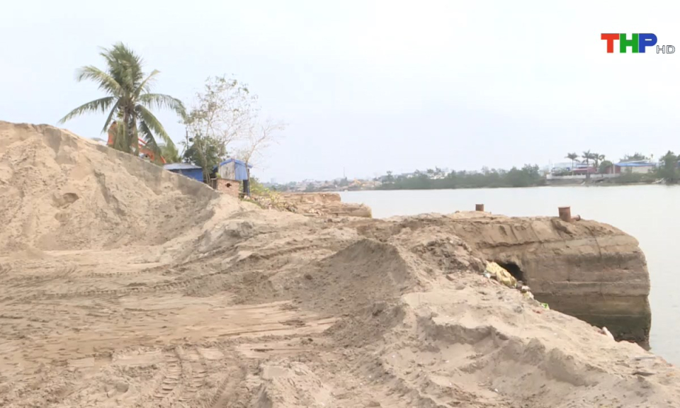 Ph&aacute;p luật v&agrave; cuộc sống: Tăng cường quản l&yacute; bến b&atilde;i tập kết, kinh doanh vật liệu x&acirc;y dựng