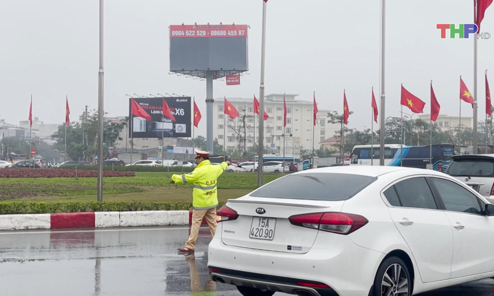Bảo đảm ATGT n&uacute;t giao B&ugrave;i Viện - L&ecirc; Hồng Phong - Ng&ocirc; Gia Tự