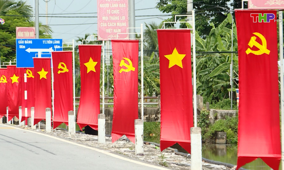 Huyện Ti&ecirc;n L&atilde;ng đạt chuẩn n&ocirc;ng th&ocirc;n mới n&acirc;ng cao năm 2024