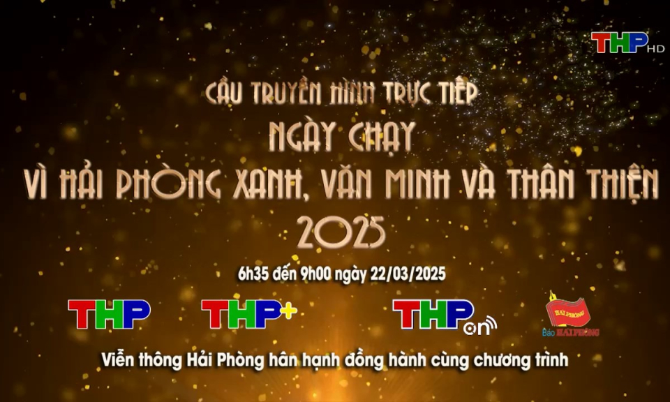 Ngày chạy vì thành phố Hải Phòng xanh, văn minh và thân thiện năm 2025