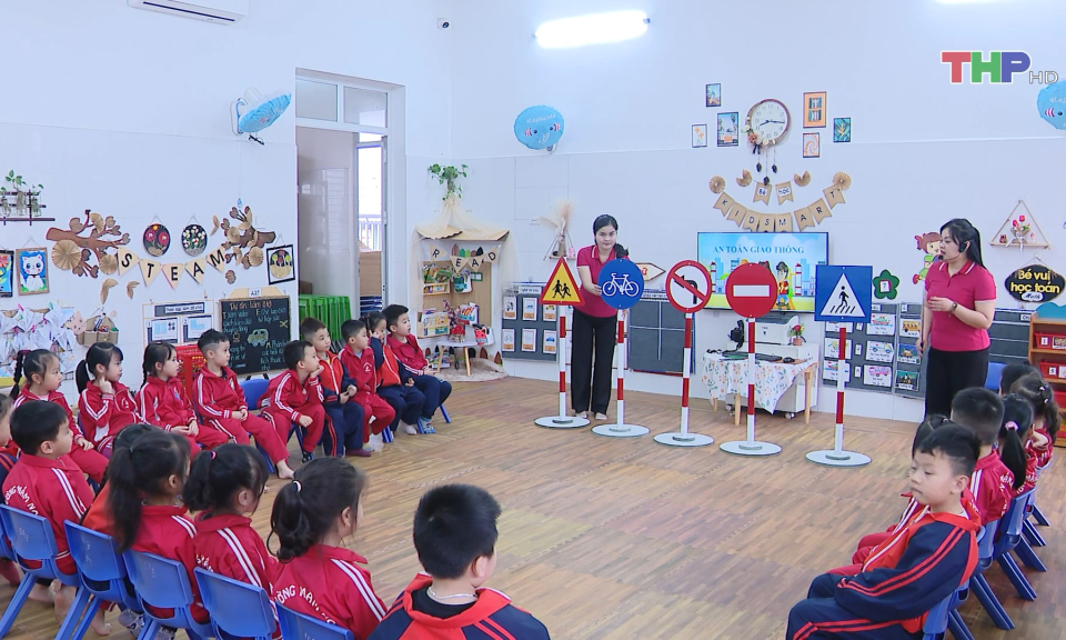 Nâng cao nhận thức về ATGT cho trẻ em