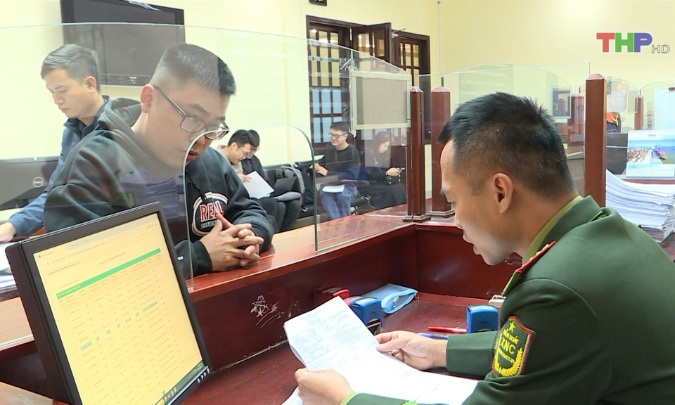 Số hóa thủ tục biên phòng cửa khẩu cảng