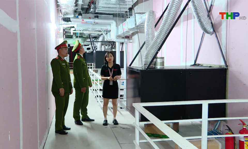 Phòng cháy chữa cháy và cứu nạn cứu hộ: Tăng cường phòng cháy chữa cháy tại các rạp chiếu phim, khu vực vui chơi giải trí