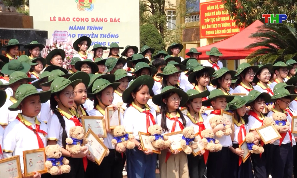 Đại hội Ch&aacute;u ngoan B&aacute;c Hồ th&agrave;nh phố Hải Ph&ograve;ng       