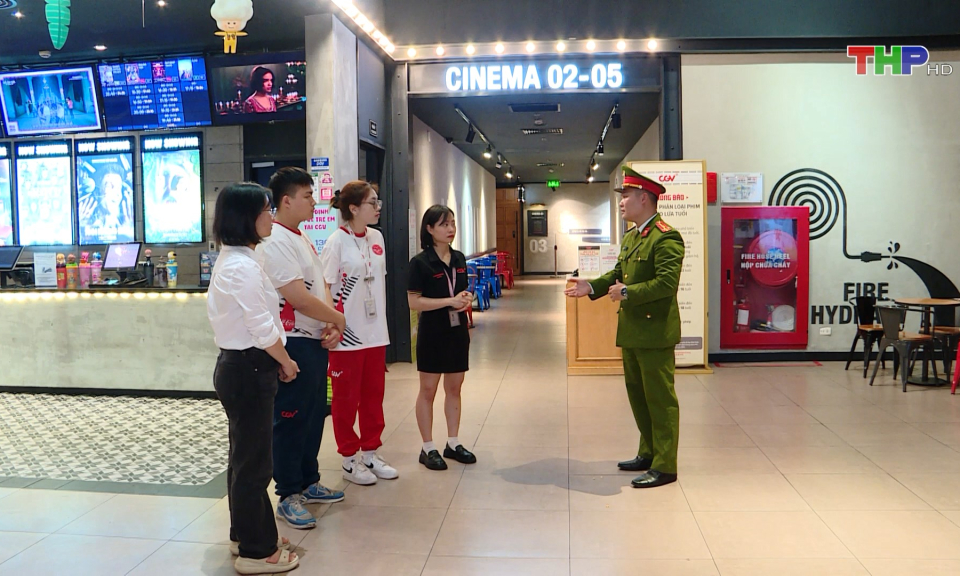 PCCC tại các điểm vui chơi giải trí