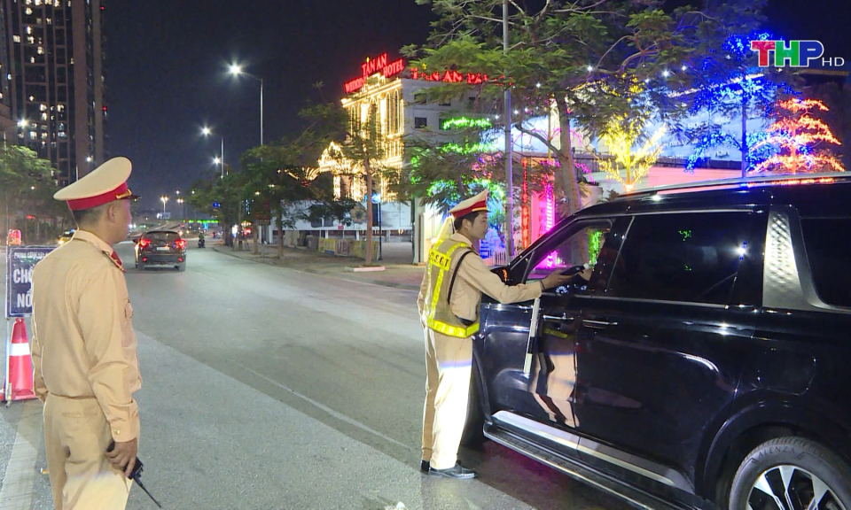 Tăng cường xử l&yacute; vi phạm nồng độ cồn