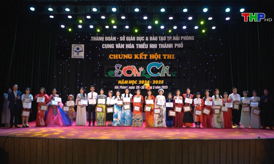 S&ocirc;i động Hội thi Sơn ca th&agrave;nh phố Hải Ph&ograve;ng