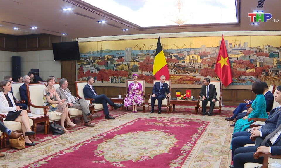 Tăng cường hợp t&aacute;c Hải Ph&ograve;ng - Bỉ