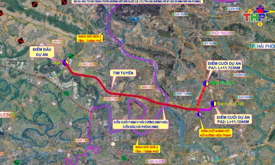 Tuyến đường kết nối Hải Dương với Hải Ph&ograve;ng dự kiến khởi c&ocirc;ng v&agrave;o th&aacute;ng 7