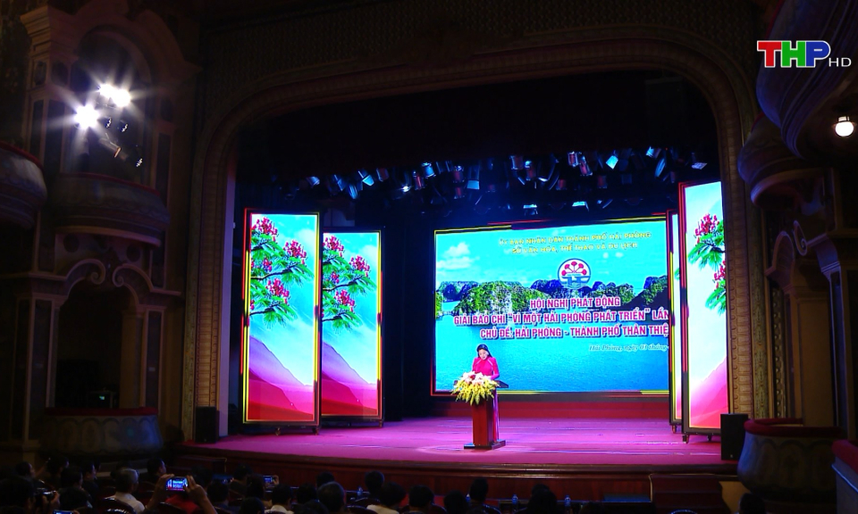 Giải b&aacute;o ch&iacute; &ldquo;V&igrave; một Hải Ph&ograve;ng ph&aacute;t triển&rdquo;                 