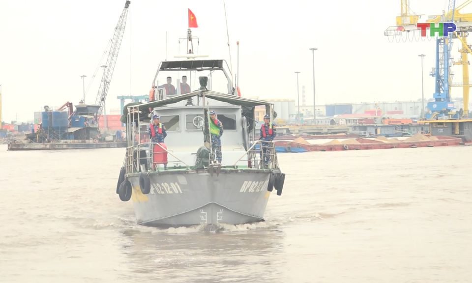 Bảo đảm an ninh trật tự tr&ecirc;n biển