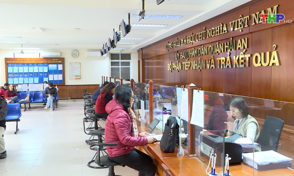 Hải Ph&ograve;ng đứng đầu về Chỉ số Cải c&aacute;ch h&agrave;nh ch&iacute;nh năm 2024