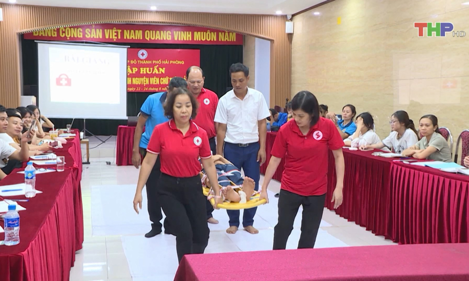 Ph&aacute;t huy hiệu quả c&aacute;c trạm, điểm sơ cấp cứu Chữ thập đỏ