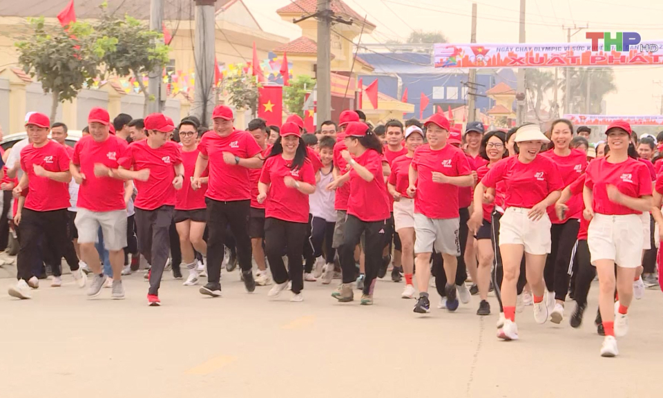 S&ocirc;i động Ng&agrave;y chạy Olympic v&igrave; sức khỏe to&agrave;n d&acirc;n