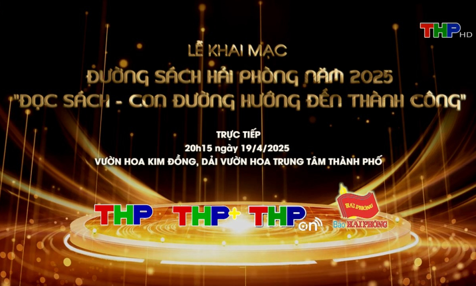 Lễ khai mạc Đường sách Hải Phòng năm 2025
