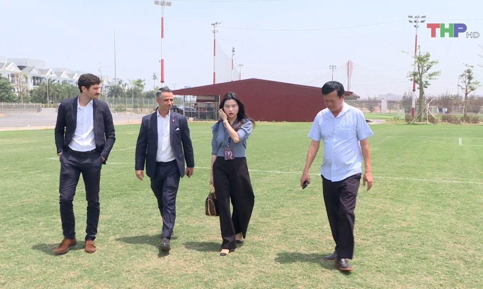 B&oacute;ng đ&aacute; Hải Ph&ograve;ng mở rộng hợp t&aacute;c quốc tế