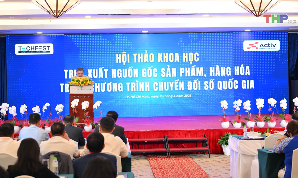Hội thảo truy xuất nguồn gốc sản phẩm, h&agrave;ng h&oacute;a