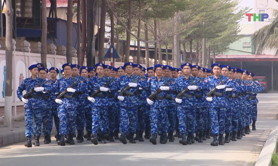 T&iacute;ch cực tập luyện chuẩn bị cho Kỷ niệm 70 năm Giải ph&oacute;ng Hải Ph&ograve;ng 