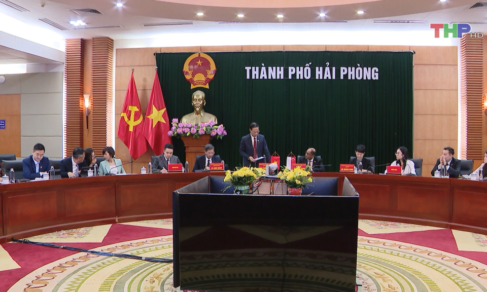 Tăng cường hợp tác Hải Phòng - Singapore 