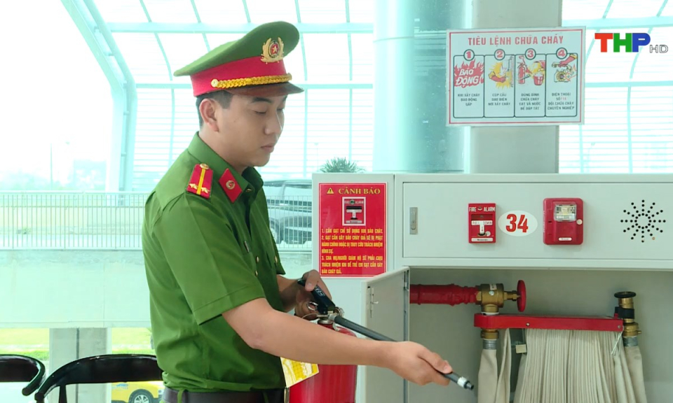 Ph&ograve;ng ch&aacute;y chữa ch&aacute;y v&agrave; cứu nạn cứu hộ: Tăng cường c&ocirc;ng t&aacute;c ph&ograve;ng ch&aacute;y chữa ch&aacute;y tại c&aacute;c nh&agrave; ga, bến xe tr&ecirc;n địa b&agrave;n th&agrave;nh phố