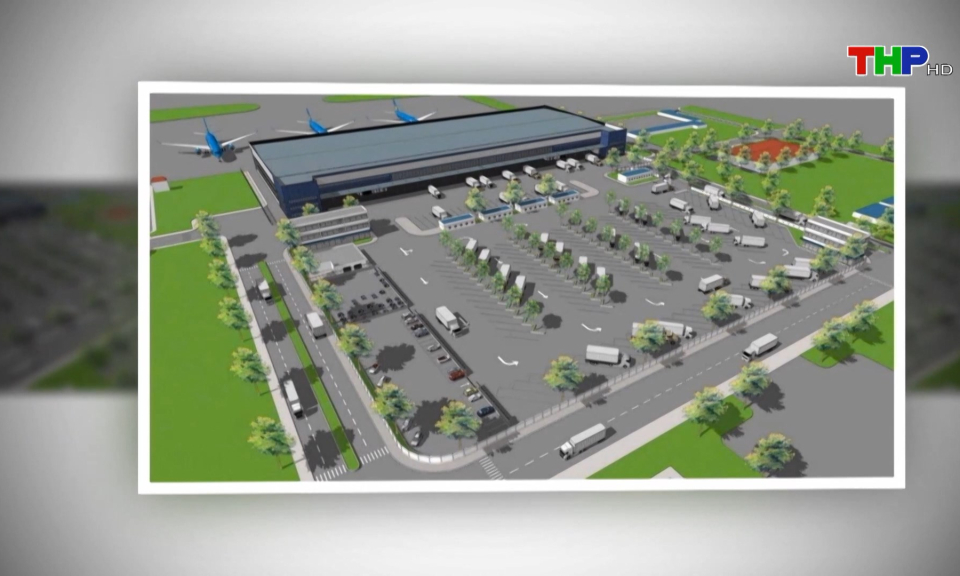 Tiến độ x&acirc;y dựng Nh&agrave; ga h&agrave;ng h&oacute;a - Cảng h&agrave;ng kh&ocirc;ng quốc tế C&aacute;t Bi 