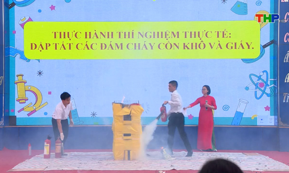 Ph&ograve;ng ch&aacute;y chữa ch&aacute;y v&agrave; cứu nạn cứu hộ: Hiệu quả từ hoạt động tuy&ecirc;n truyền ph&ograve;ng ch&aacute;y chữa ch&aacute;y v&agrave; cứu nạn cứu hộ gắn với thực tiễn