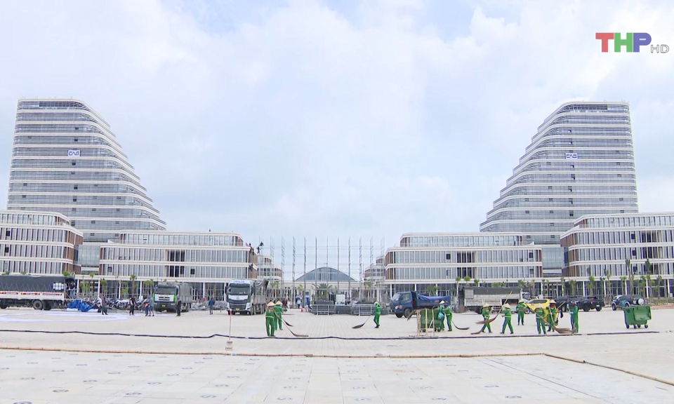 Bảo đảm vệ sinh m&ocirc;i trường khu vực Bắc s&ocirc;ng Cấm