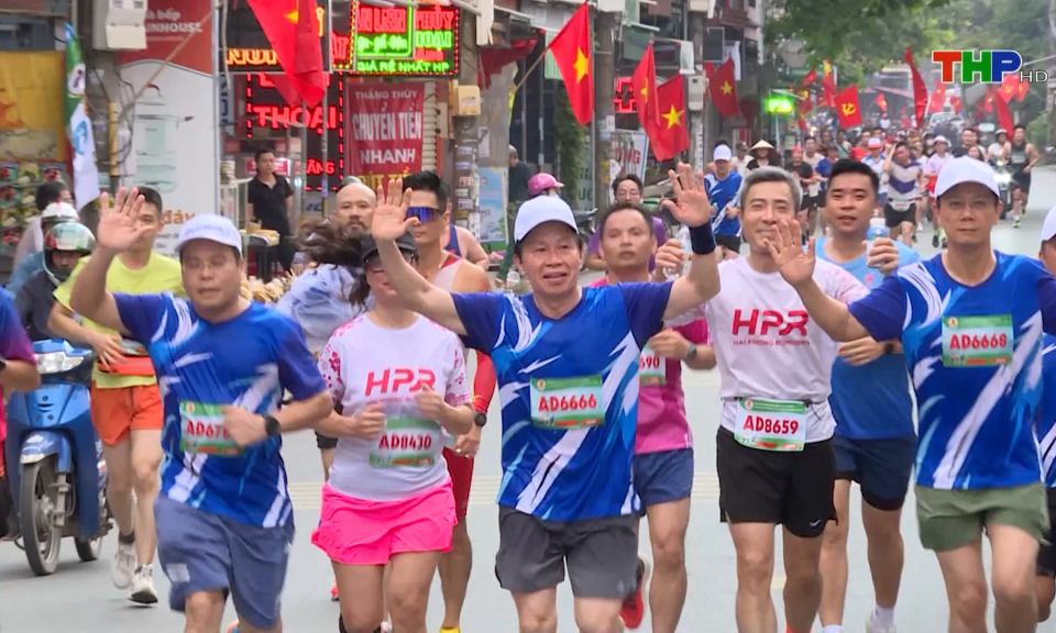 S&ocirc;i động Giải B&aacute;n Marathon quận An Dương mở rộng