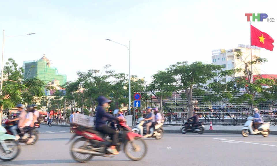 Bảo đảm ATGT khu vực dải trung t&acirc;m th&agrave;nh phố 