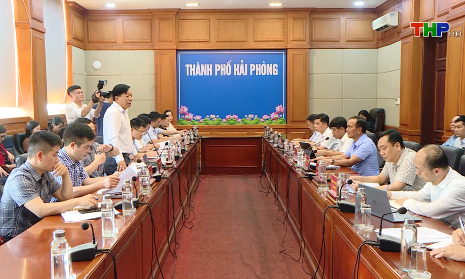 Thành phố Hải Phòng và tỉnh Hải Dương triển khai phương án kết nối hạ tầng giao thông