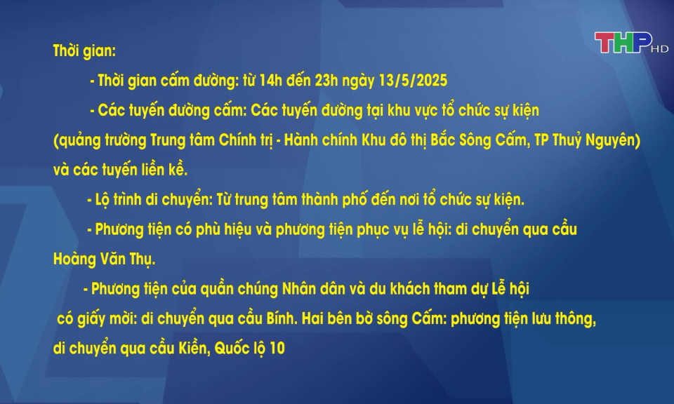 Phân luồng giao thông tạm thời phục vụ Lễ kỷ niệm 70 năm Ngày giải phóng Hải Phòng 