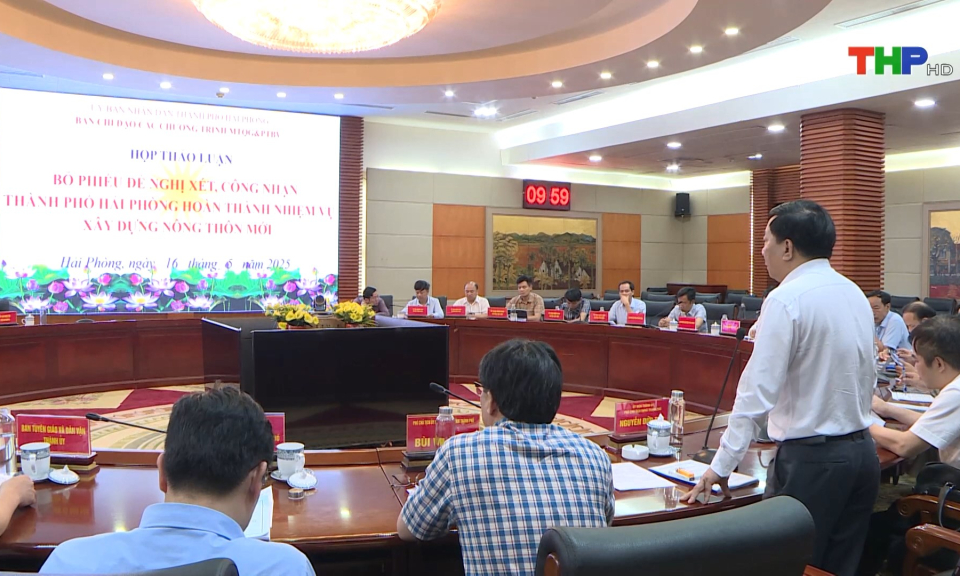 Đề nghị công nhận Hải Phòng hoàn thành xây dựng nông thôn mới