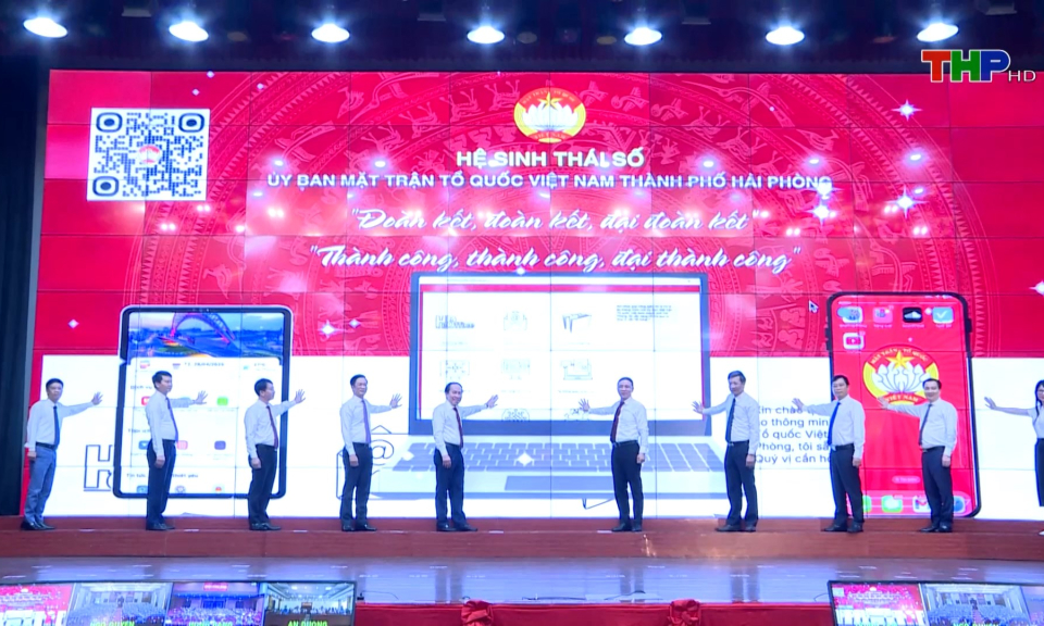 Ra mắt th&iacute; điểm Hệ sinh th&aacute;i số Ủy ban Mặt trận Tổ quốc Việt Nam th&agrave;nh phố