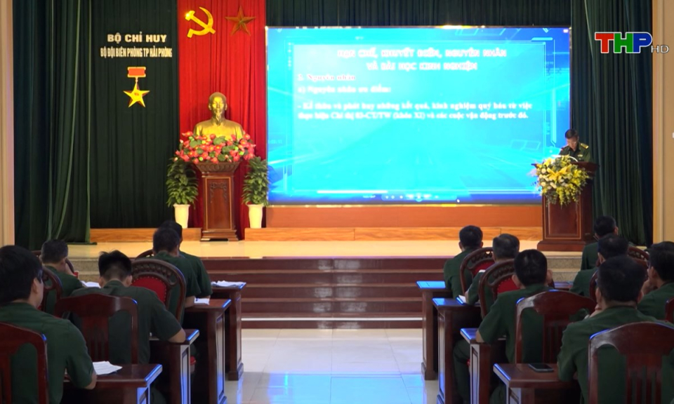 An ninh biển đảo: Bộ đội Biên phòng Hải Phòng làm theo lời Bác