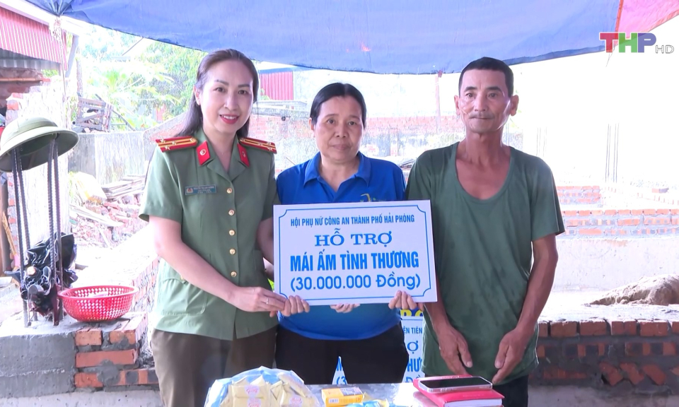 Hỗ trợ xây dựng “Mái ấm tình thương”