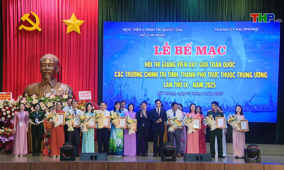 Hội thi giảng viên dạy giỏi toàn quốc các trường chính trị thành công tốt đẹp