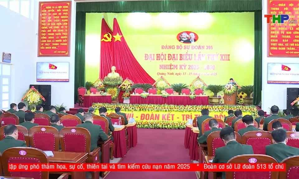 Quân khu 3: Dấu ấn Đại hội đại biểu Đảng bộ Sư đoàn 395