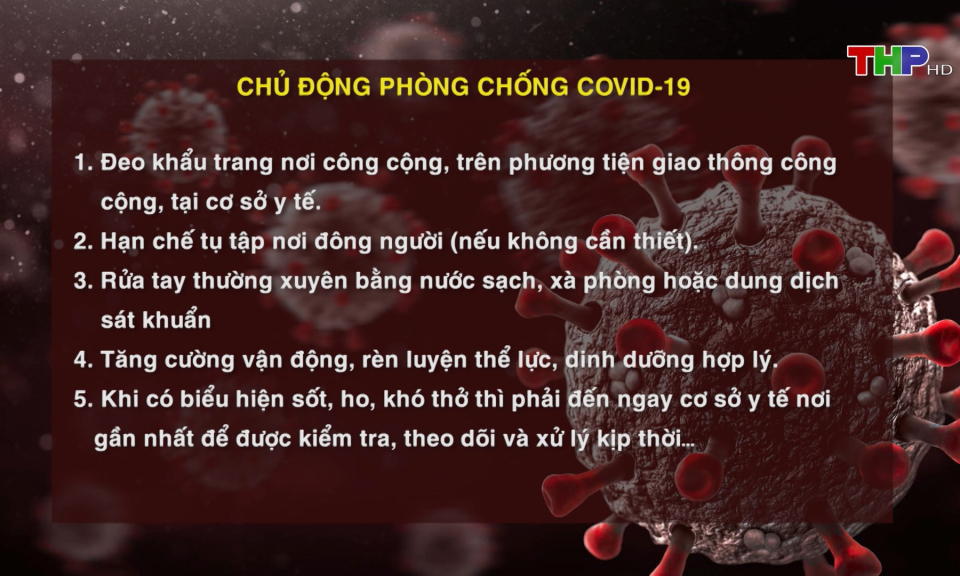 Chủ động phòng chống COVID-19