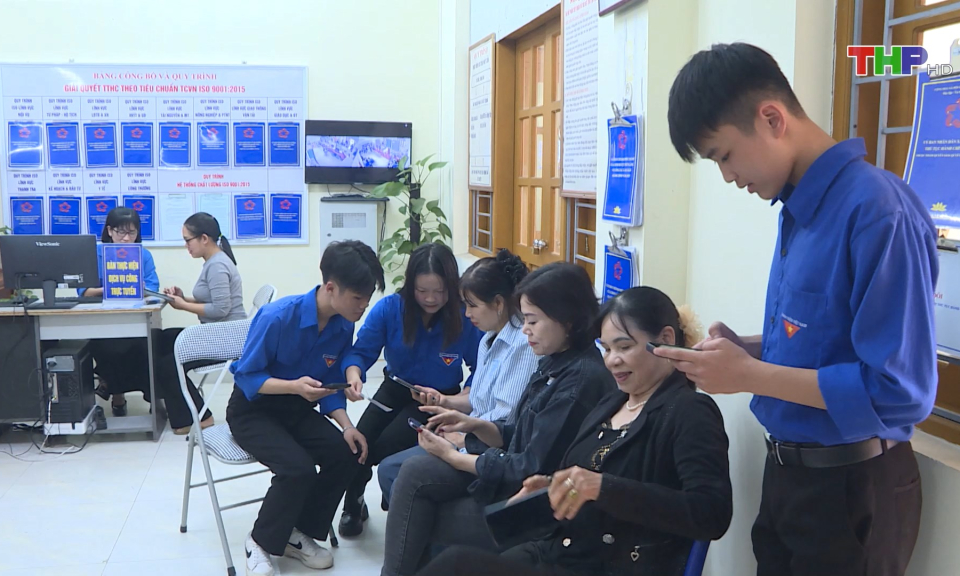 Phát huy vai trò của thanh niên trong “Bình dân học vụ số”  