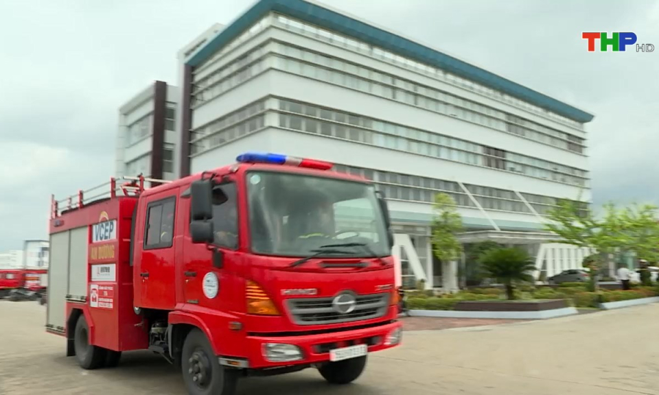 Phòng cháy chữa cháy và cứu nạn cứu hộ: Tăng cường biện pháp phòng cháy chữa cháy tại các khu công nghiệp