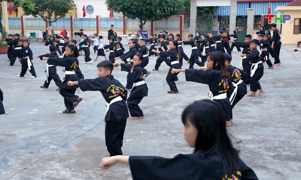 Rèn luyện sức khỏe dịp hè qua võ cổ truyền