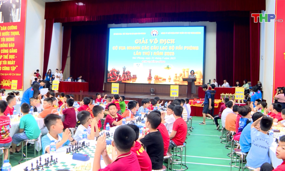 Giải Cờ vua nhanh các Câu lạc bộ Hải Phòng 