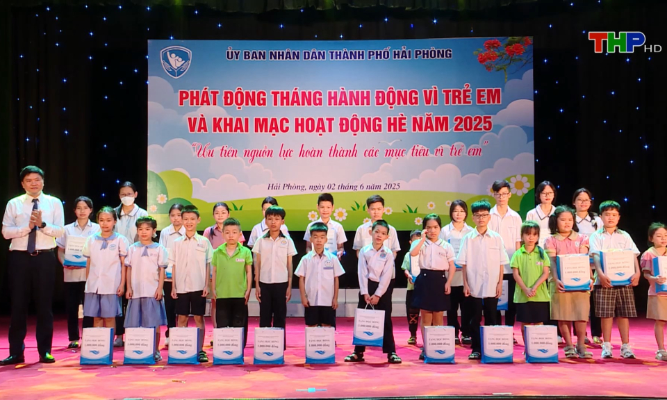 Ph&aacute;t động Th&aacute;ng h&agrave;nh động v&igrave; trẻ em 