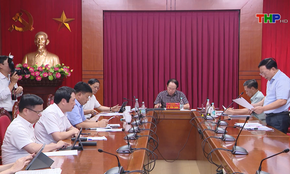 Thường trực Thành ủy cho ý kiến về một số dự án  