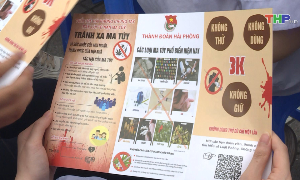 Tuổi trẻ Hải Phòng chung tay phòng chống ma túy