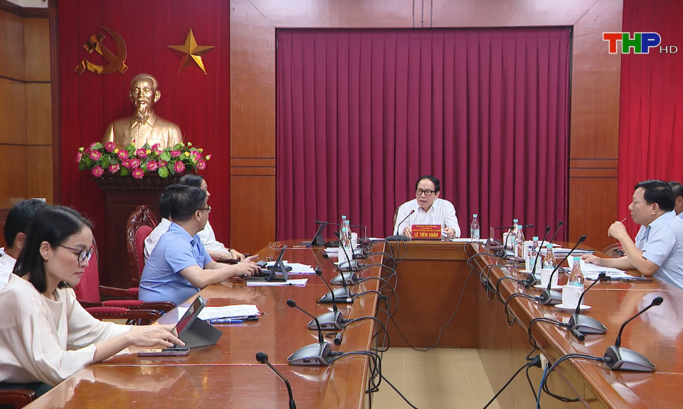 Thường trực Th&agrave;nh ủy cho &yacute; kiến về chủ trương đầu tư một số dự &aacute;n