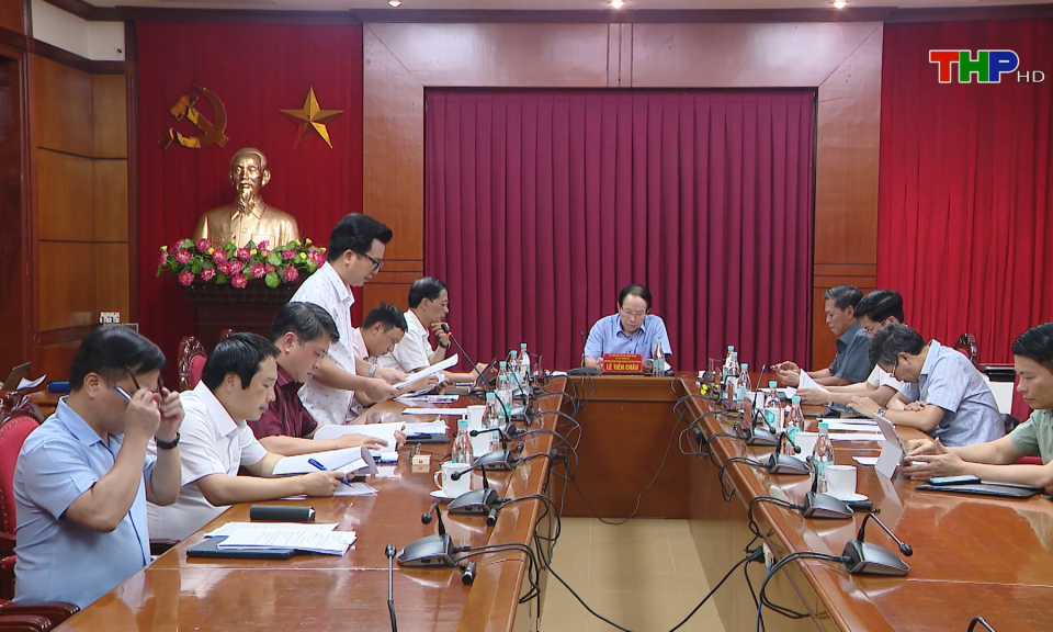 Họp Ban Chỉ đạo triển khai x&acirc;y dựng Đề &aacute;n sắp xếp, tổ chức lại đơn vị h&agrave;nh ch&iacute;nh cấp tỉnh, cấp x&atilde; 