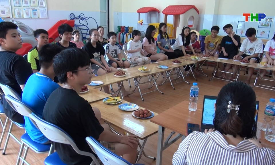 Sôi nổi hoạt động cho thanh thiếu niên dịp hè