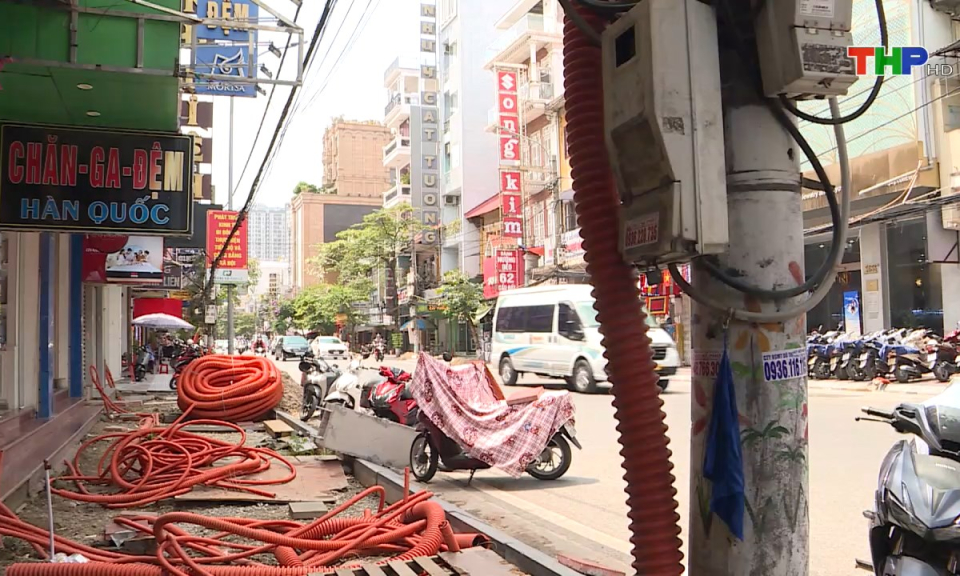 Pháp luật và cuộc sống: Tháo gỡ khó khăn trong triển khai các dự án cải tạo đường hè